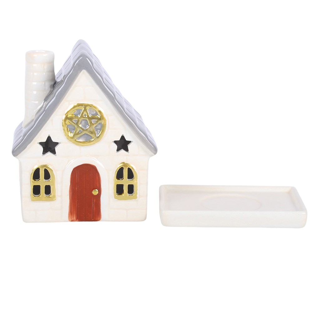 Stone Cottage Ceramic Incense Cone Holder1