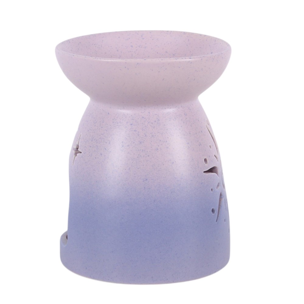 Pastel Purple Celestial Sun Ceramic Oil Burner1