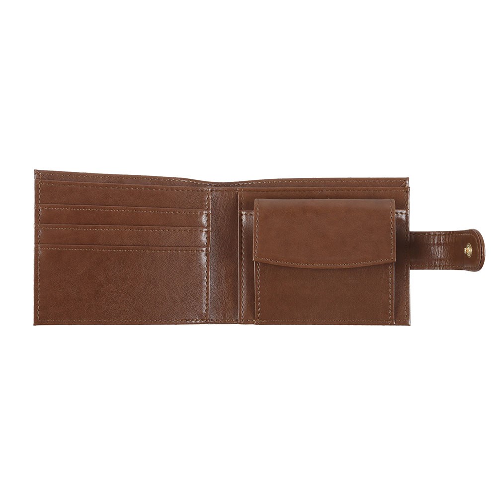 Viking Compass Embossed Faux Leather Wallet1