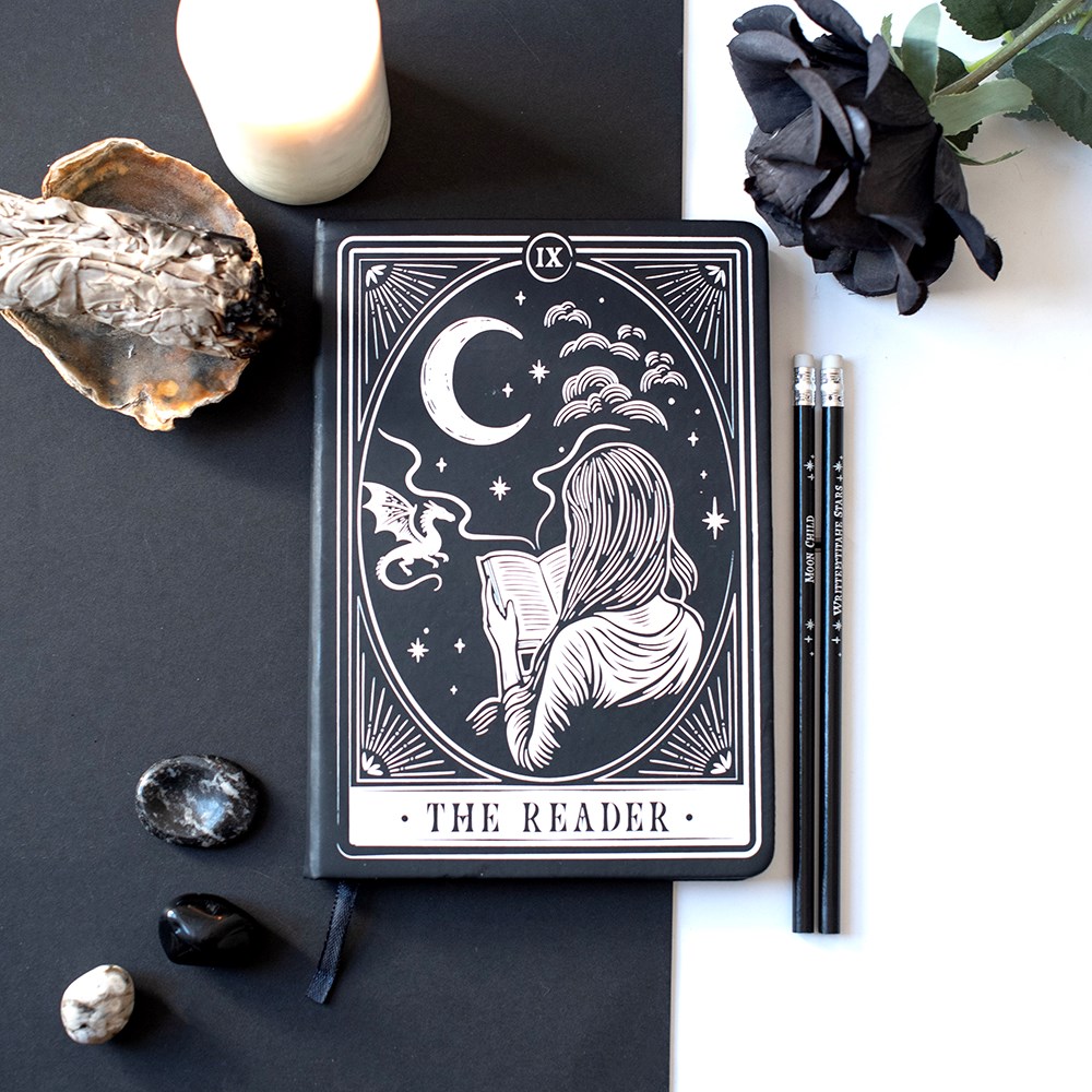 Tarot Inspired 'The Reader' A5 Notebook (100 Pages)3