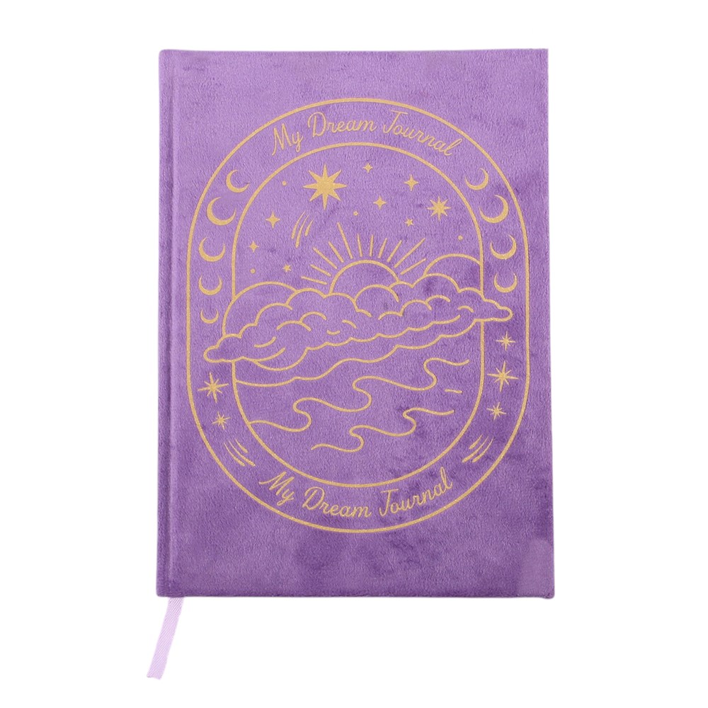 Gold Foil Celestial Purple A5 Dream Journal (Lined Pages)1