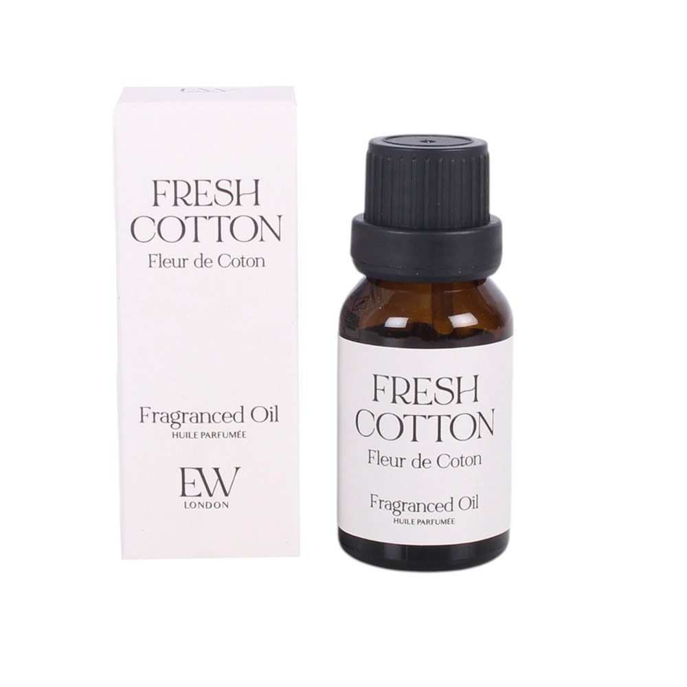 EW London Fresh Cotton Home Fragranced Oil (15ml)