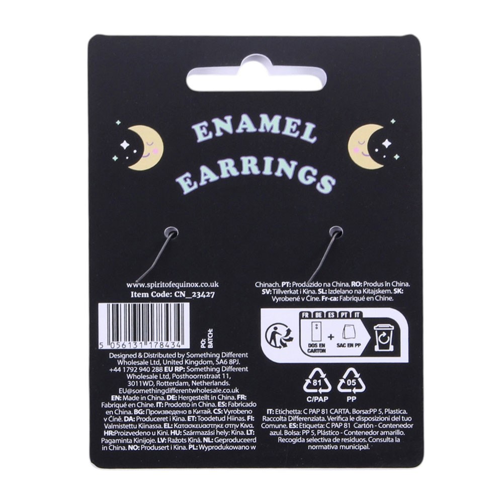Pastel Talking Board Planchette Earrings3