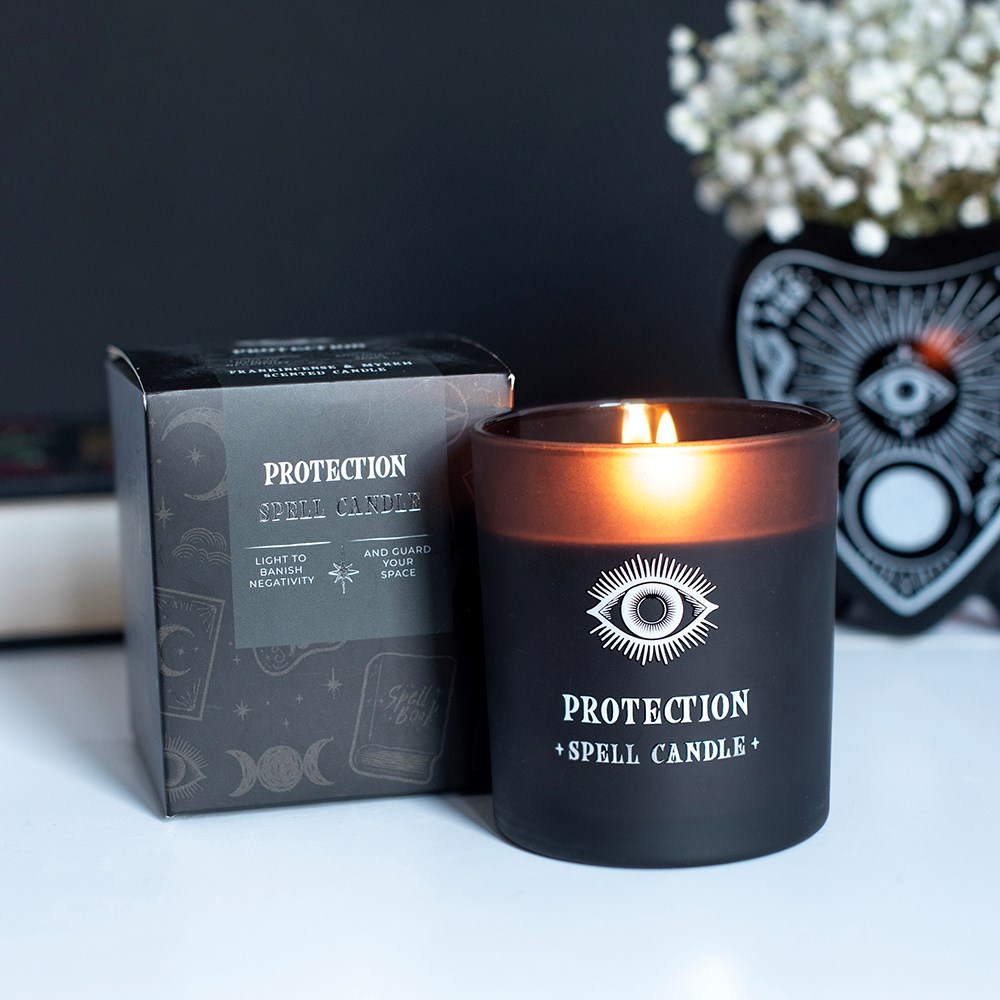 All-Seeing Eye Protection Spell Candle - Frankincense & Myrrh4