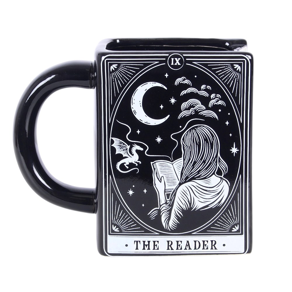 The Reader Book Shaped Ceramic Mug (450ml)