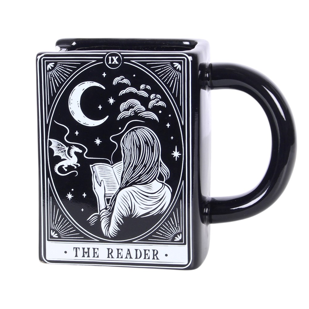 The Reader Book Shaped Ceramic Mug (450ml)2
