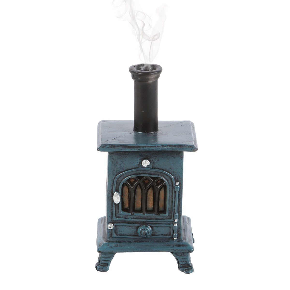 Miniature Vintage Stove Incense Cone Burner1