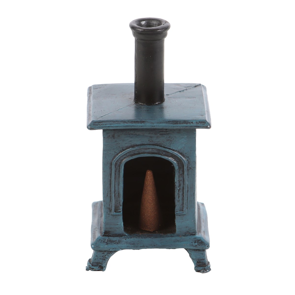 Miniature Vintage Stove Incense Cone Burner2