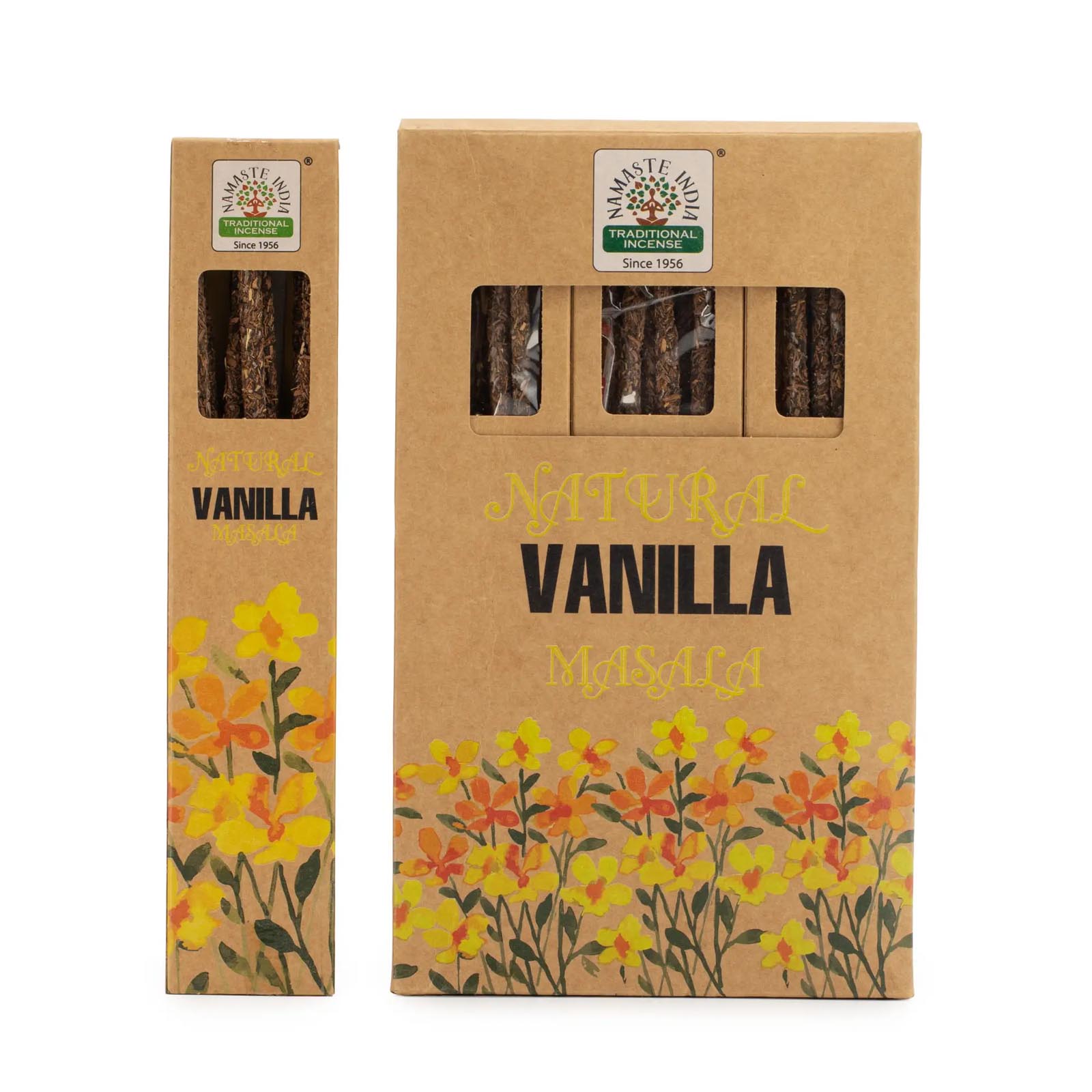 Natural Botanical Masala Incense - Vanilla2