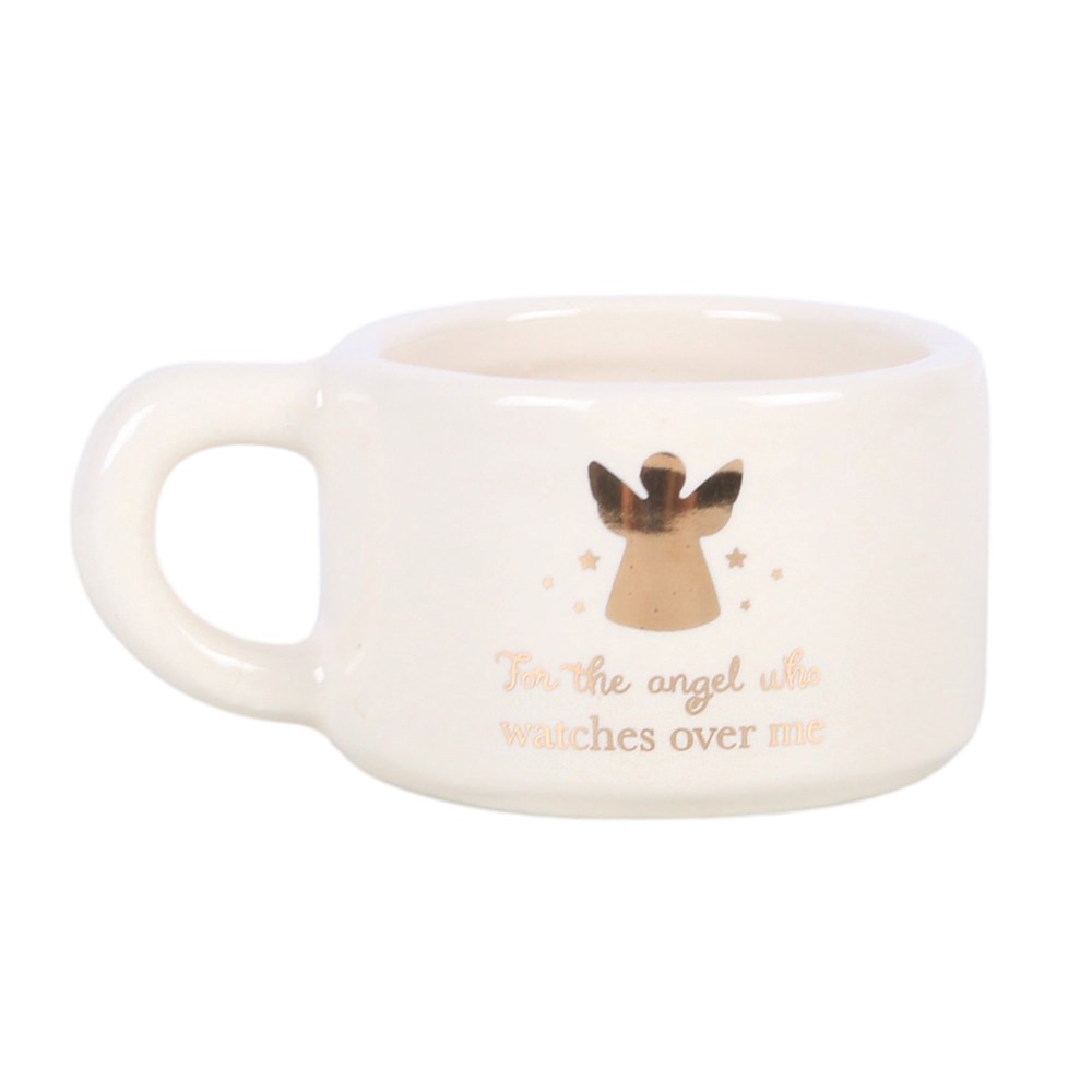 For the Angel Who Watches Over Me Ceramic Tealight Holder1
