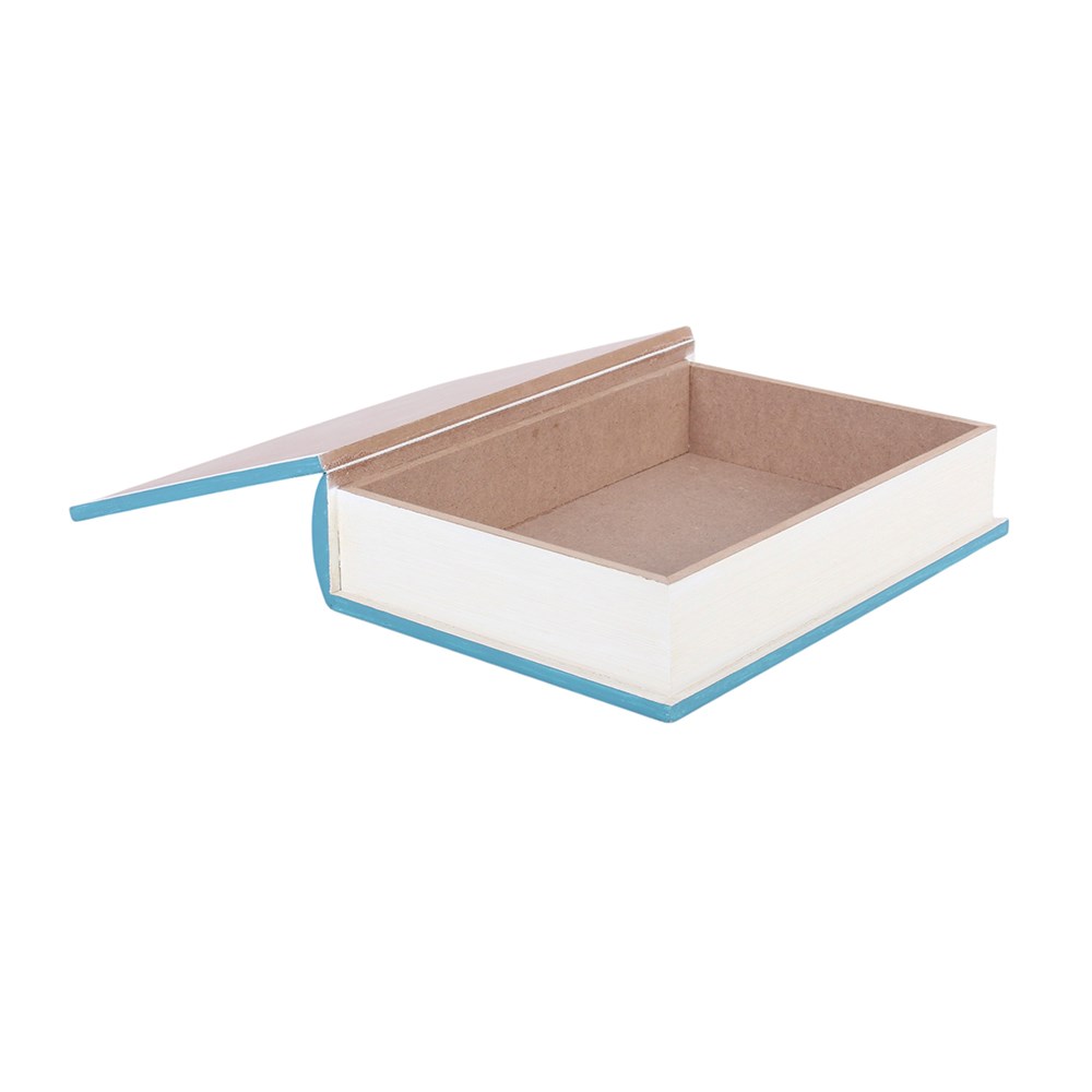 Blue Celestial Faux Book Storage Box2