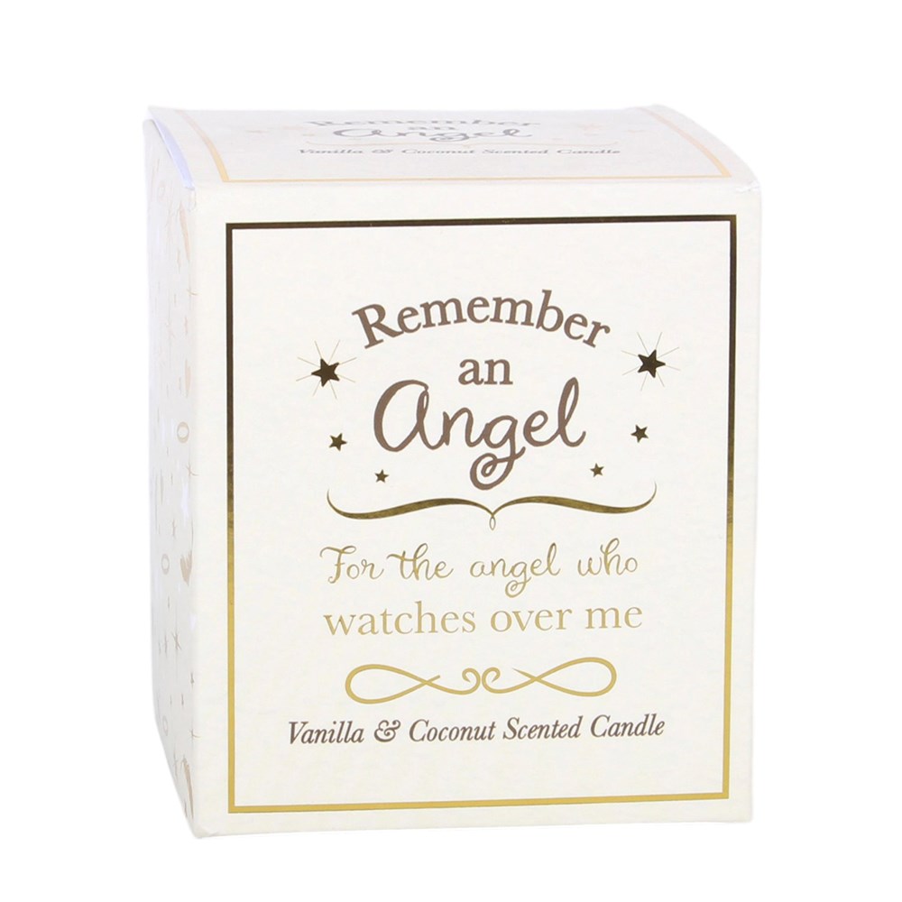Remember an Angel Vanilla & Coconut Scented Candle3