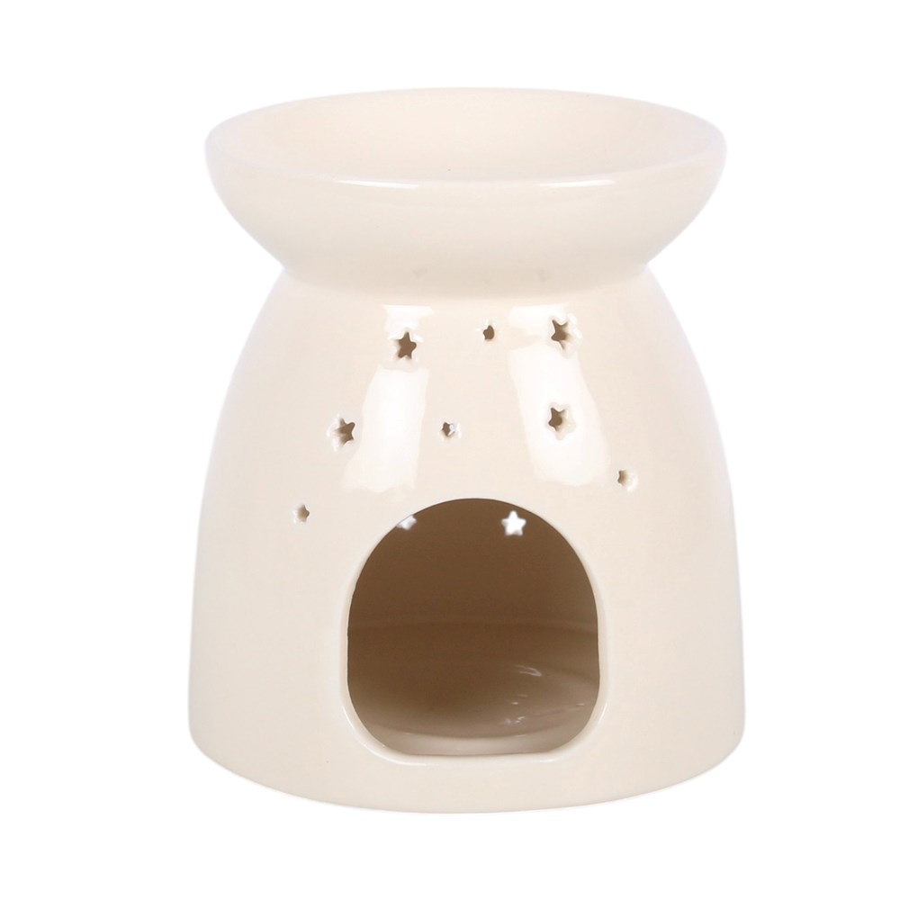 Star Cut-Out Angel Wing Ceramic Oil Burner & Wax Warmer3