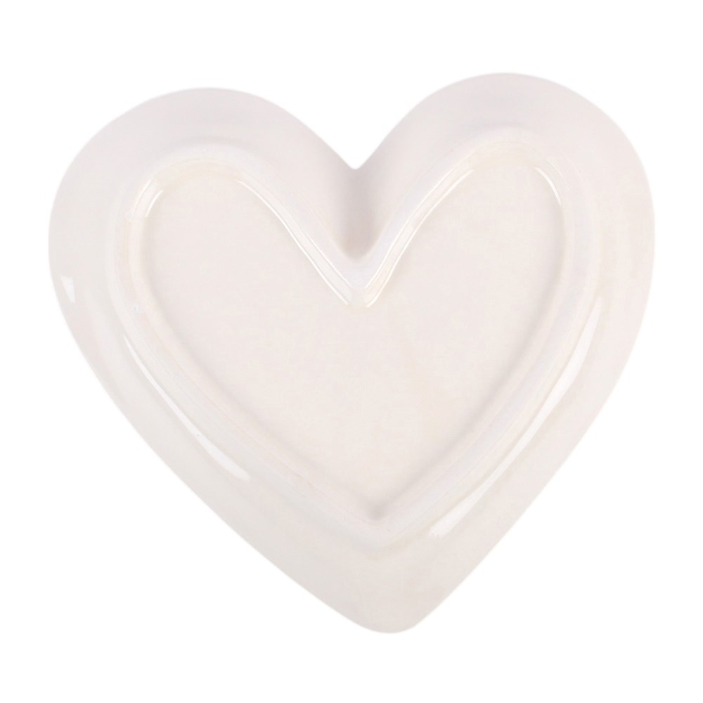 Off-White Heart Wings Ceramic Trinket Dish2