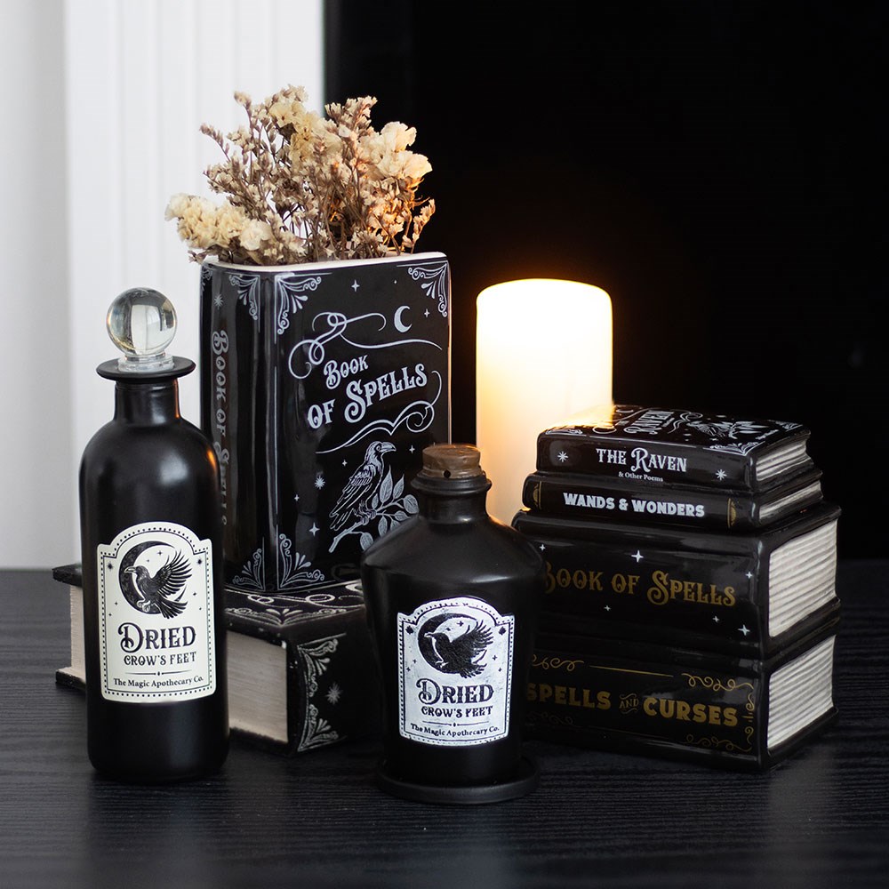 Book of Spells Ceramic Book Shaped Vase4