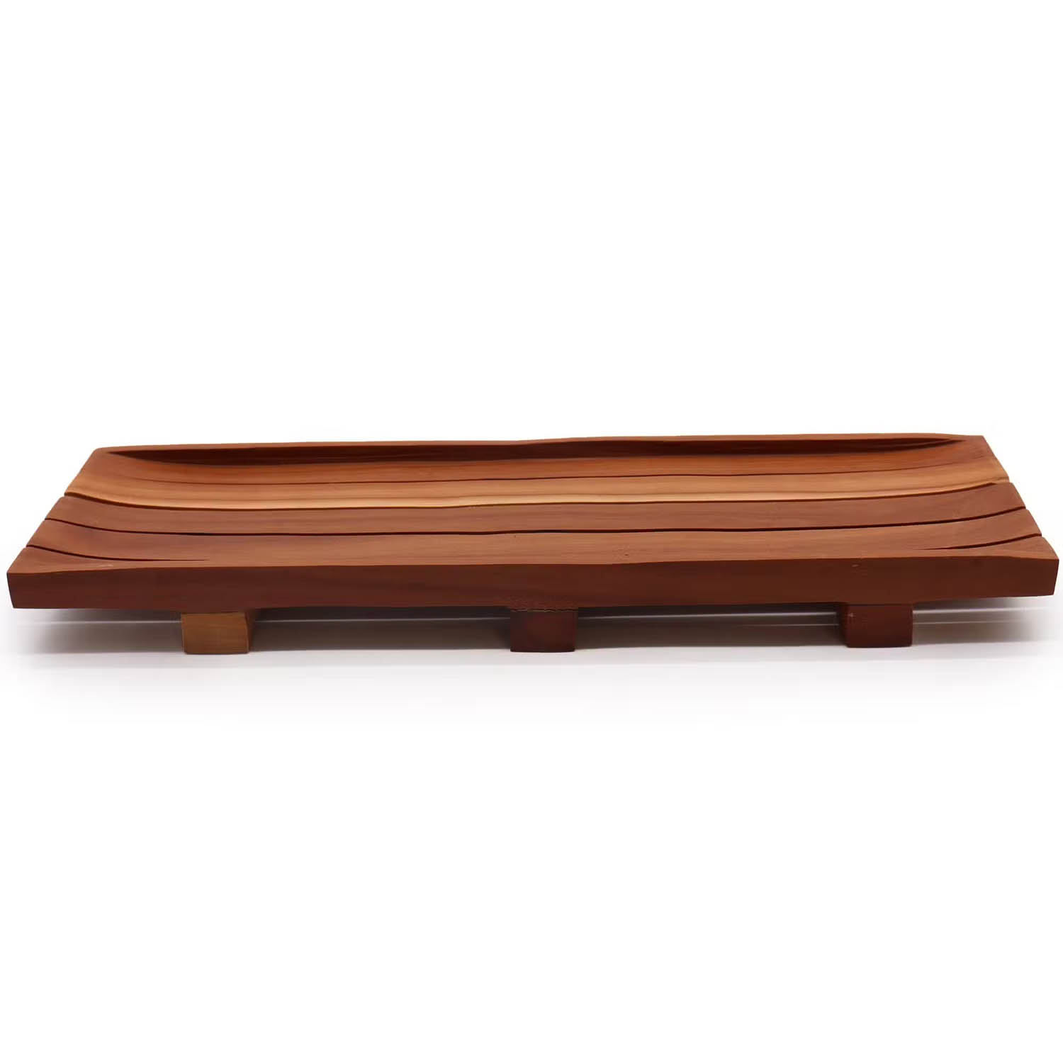 Large Naseberry Wood Soap Loaf Tray