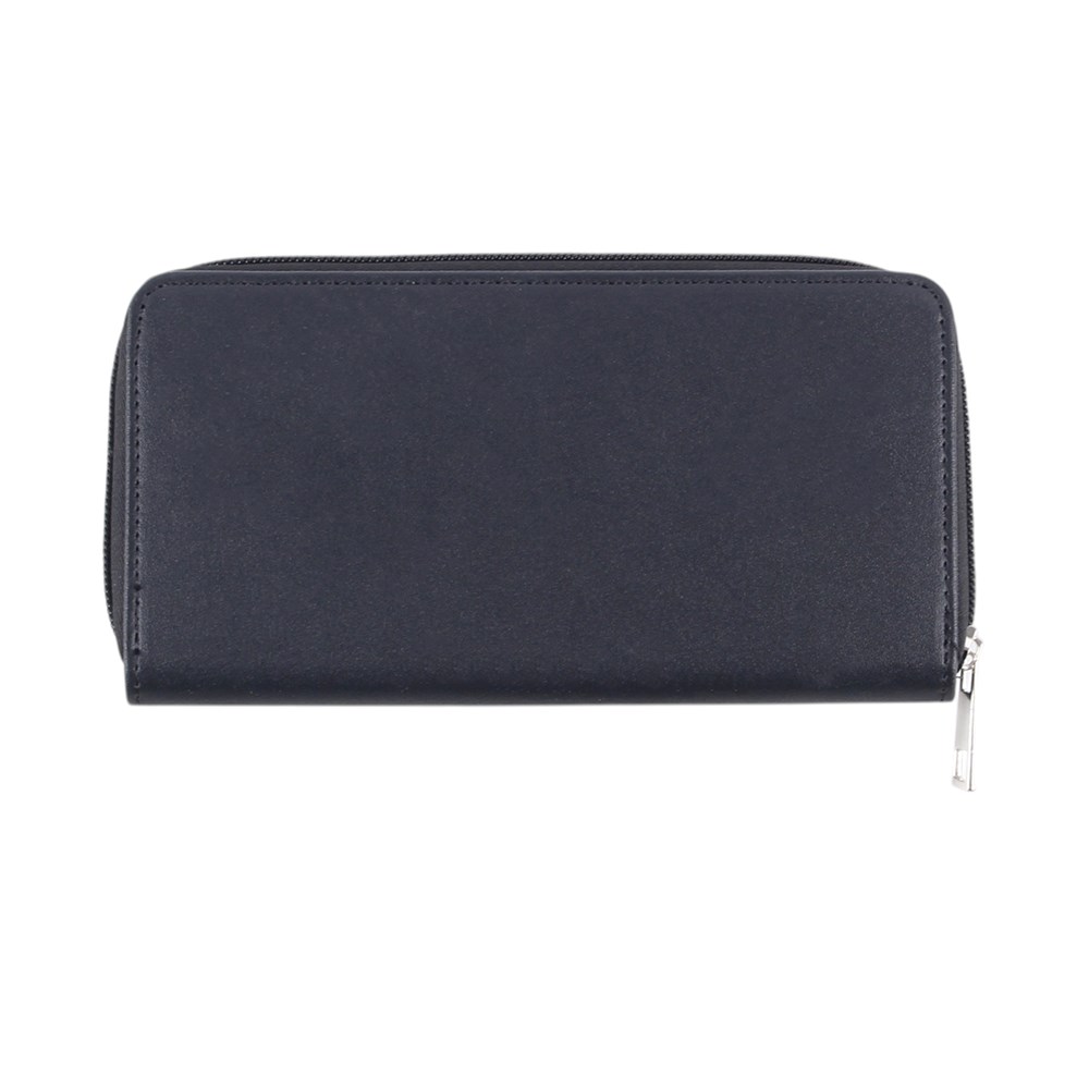 Triple Moon & Pentagram Faux Leather Zippered Wallet1