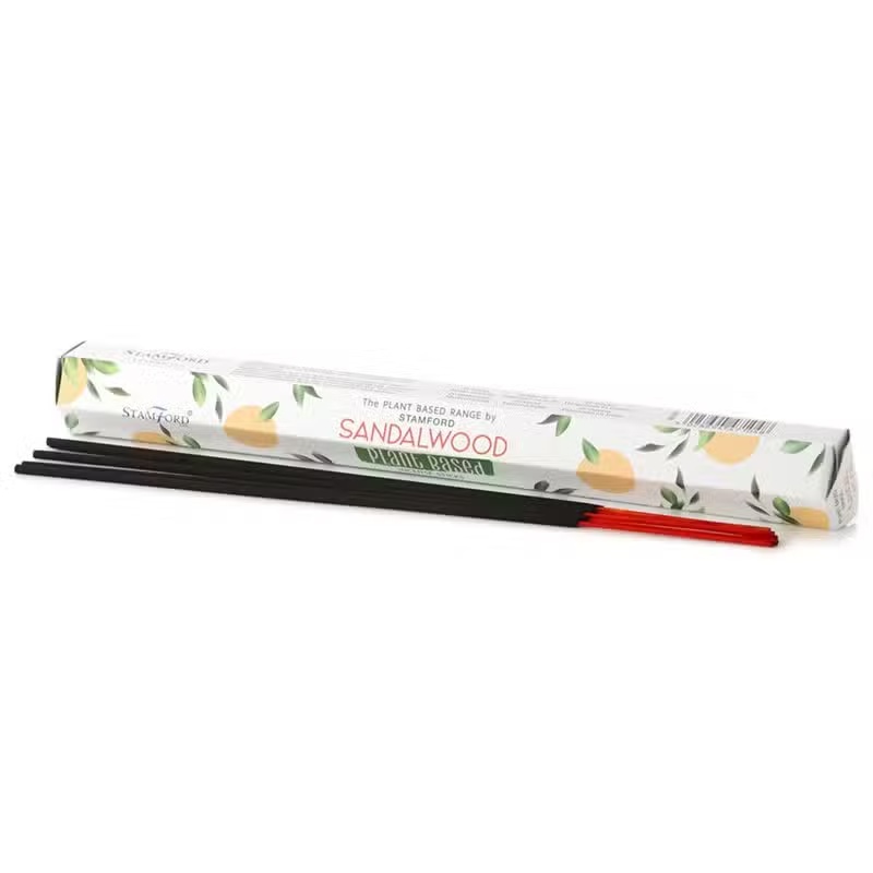 Stamford Plant-Based Sandalwood Incense Sticks (20 Pack)