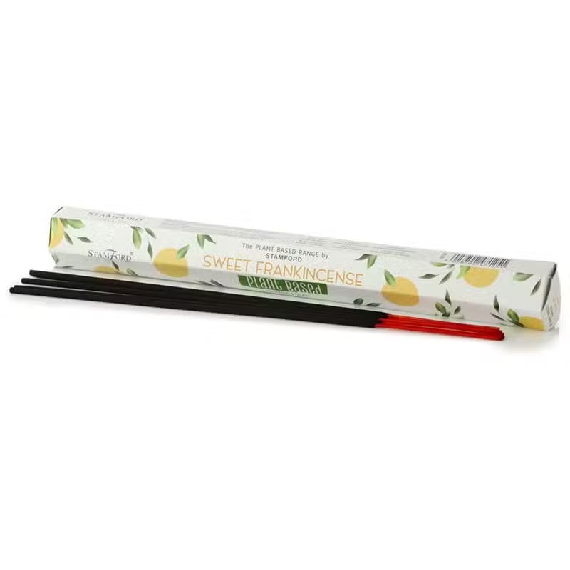 Stamford Plant-Based Sweet Frankincense Incense Sticks (20 Pack)