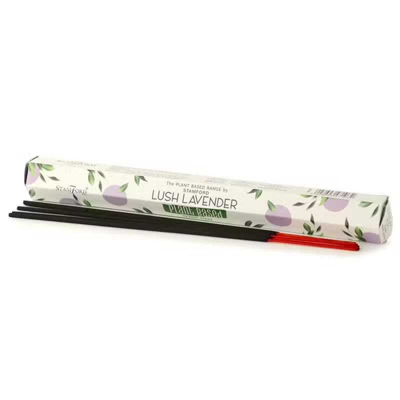 Stamford Plant-Based Lush Lavender Incense Sticks (20 Pack)