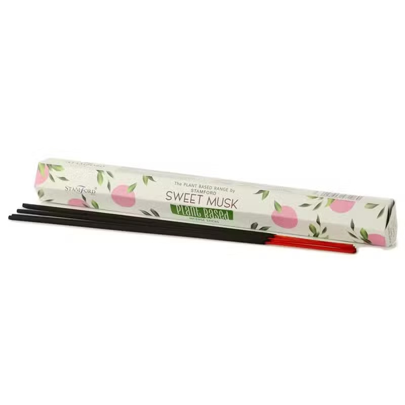 Stamford Plant-Based Sweet Musk Incense Sticks (20 Pack)