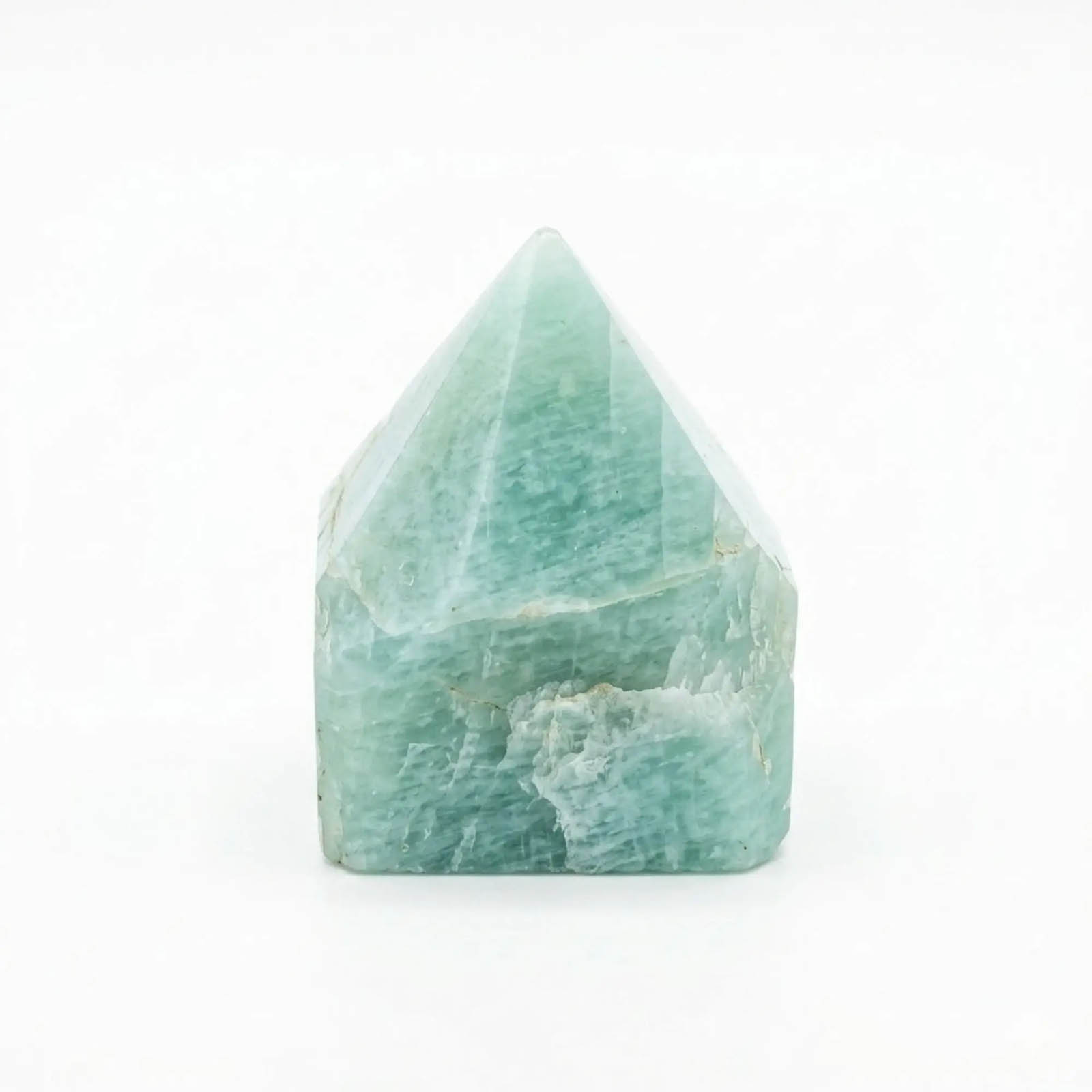 Indian Amazonite Top Polished Gemstone Points (5-6 Pieces)