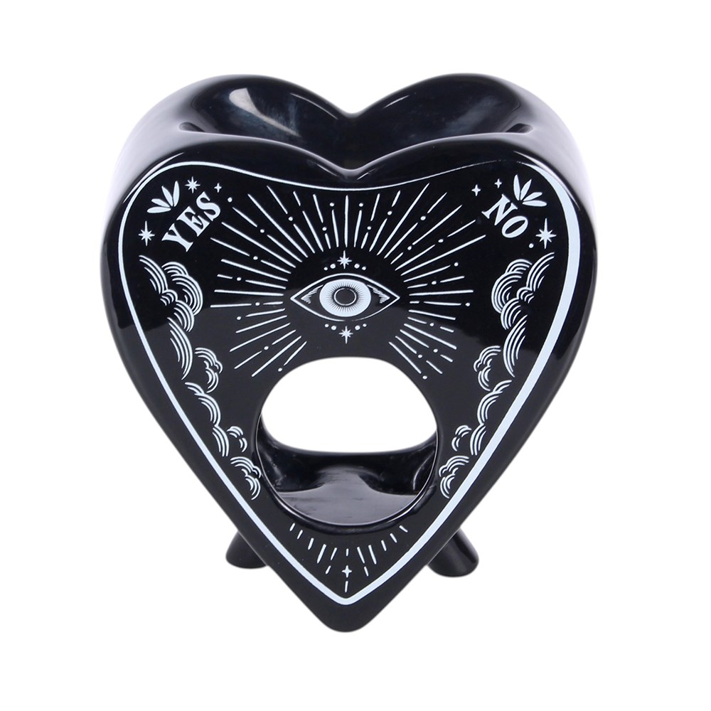 Black Planchette Oil Burner and Wax Warmer