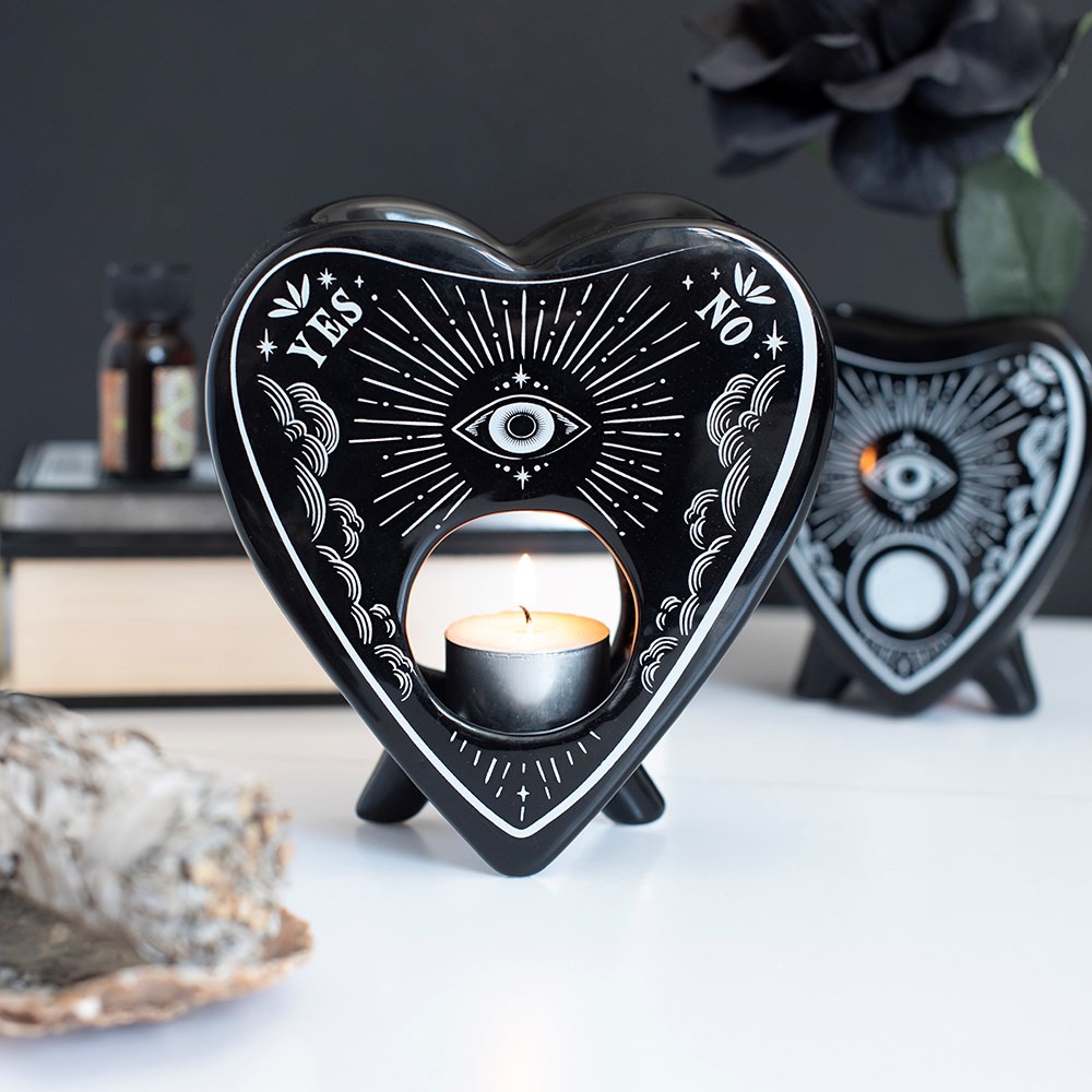 Black Planchette Oil Burner and Wax Warmer3