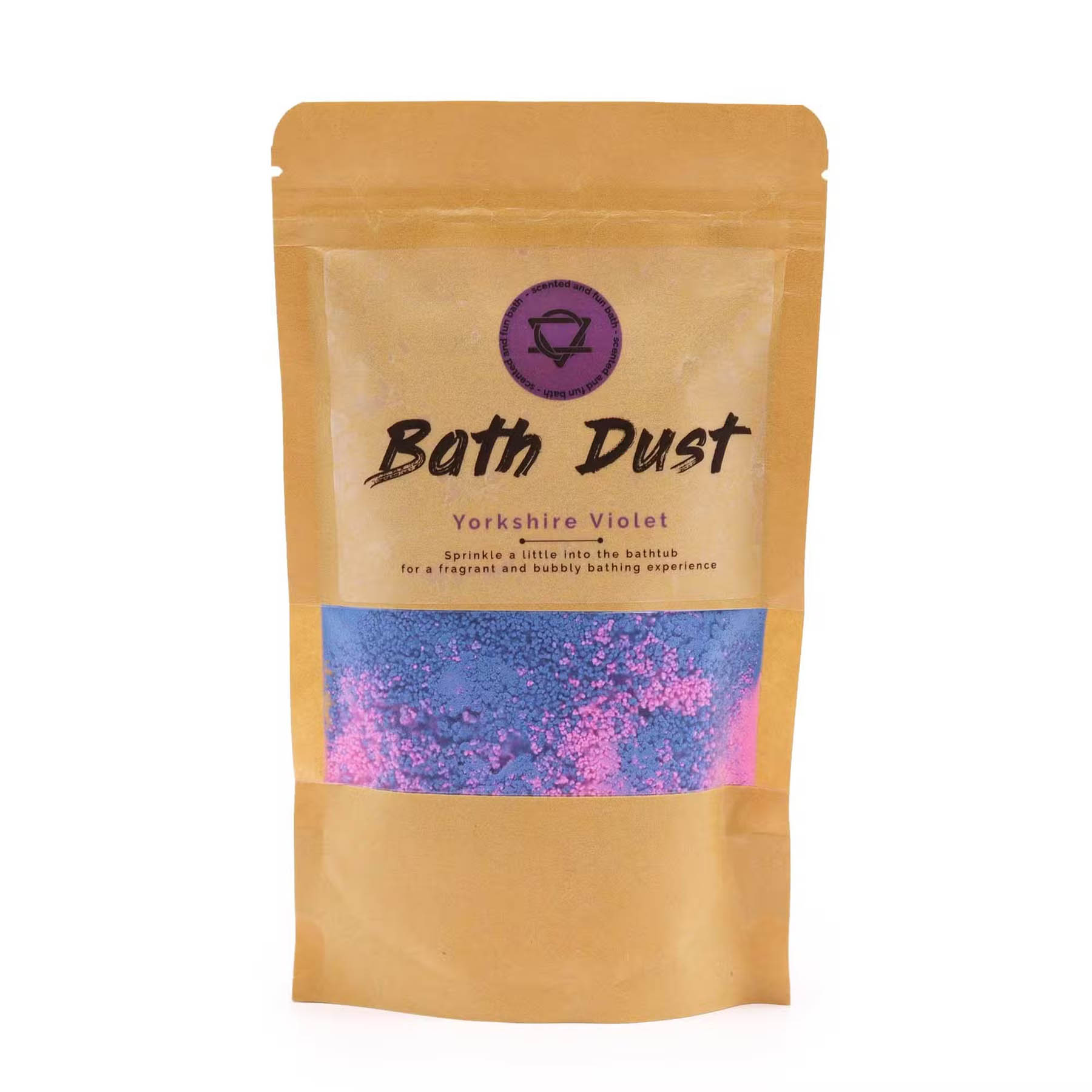 Yorkshire Violet Bath Dust with Shea Butter (190g)
