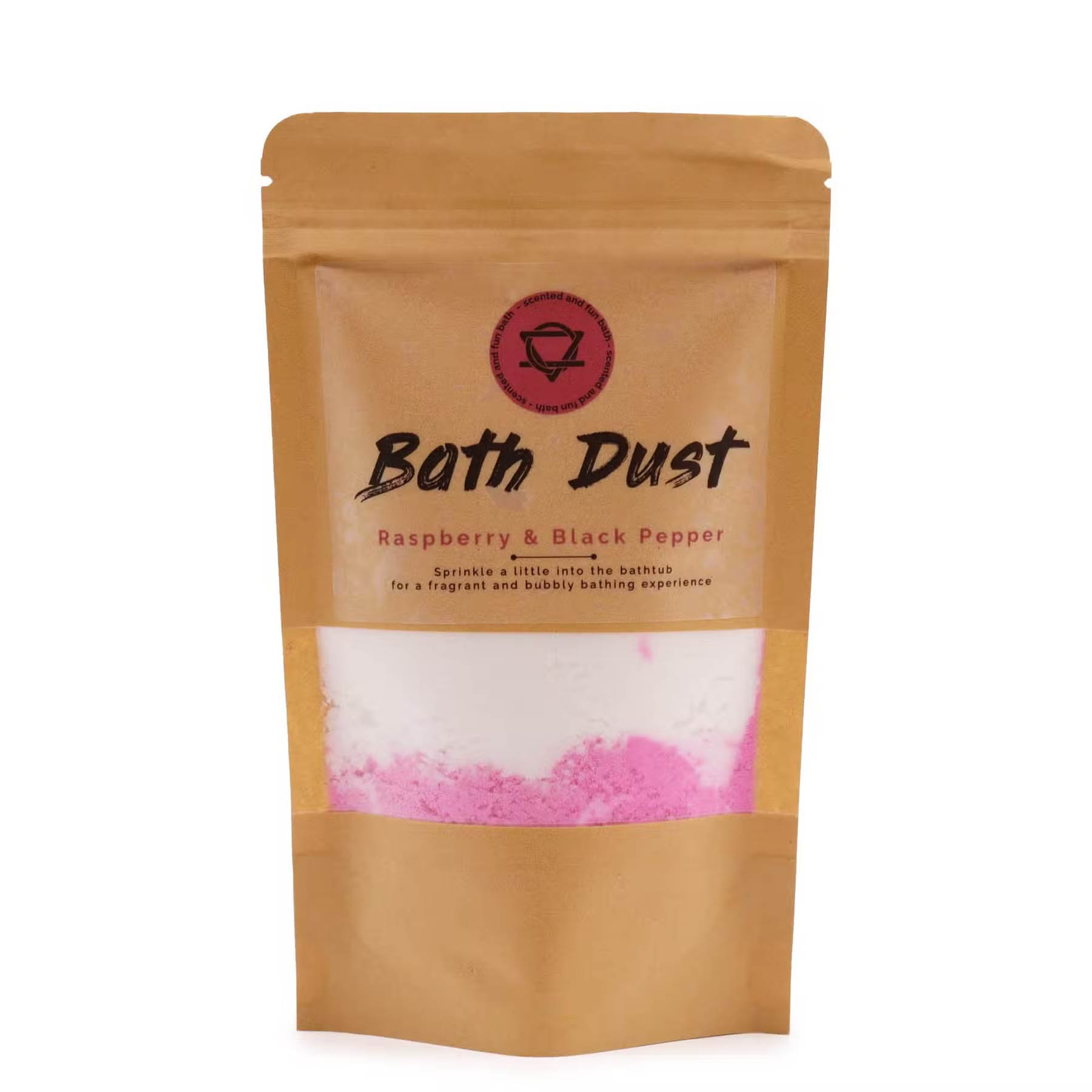 Raspberry & Black Pepper Bath Dust with Shea Butter (190g)