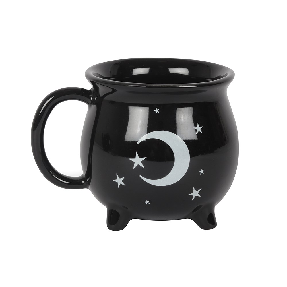 Witches Brew Ceramic Cauldron Teapot & 4 Cup Set3