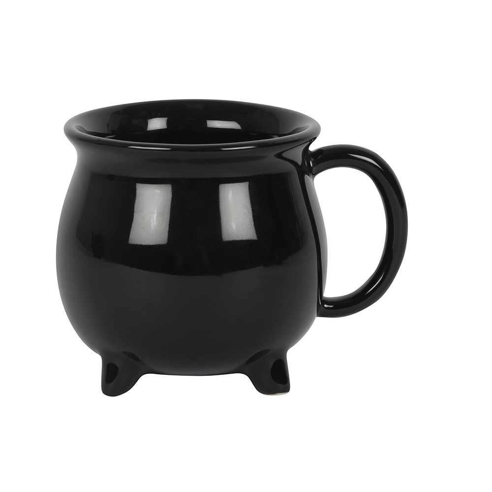 Witches Brew Ceramic Cauldron Teapot & 4 Cup Set4