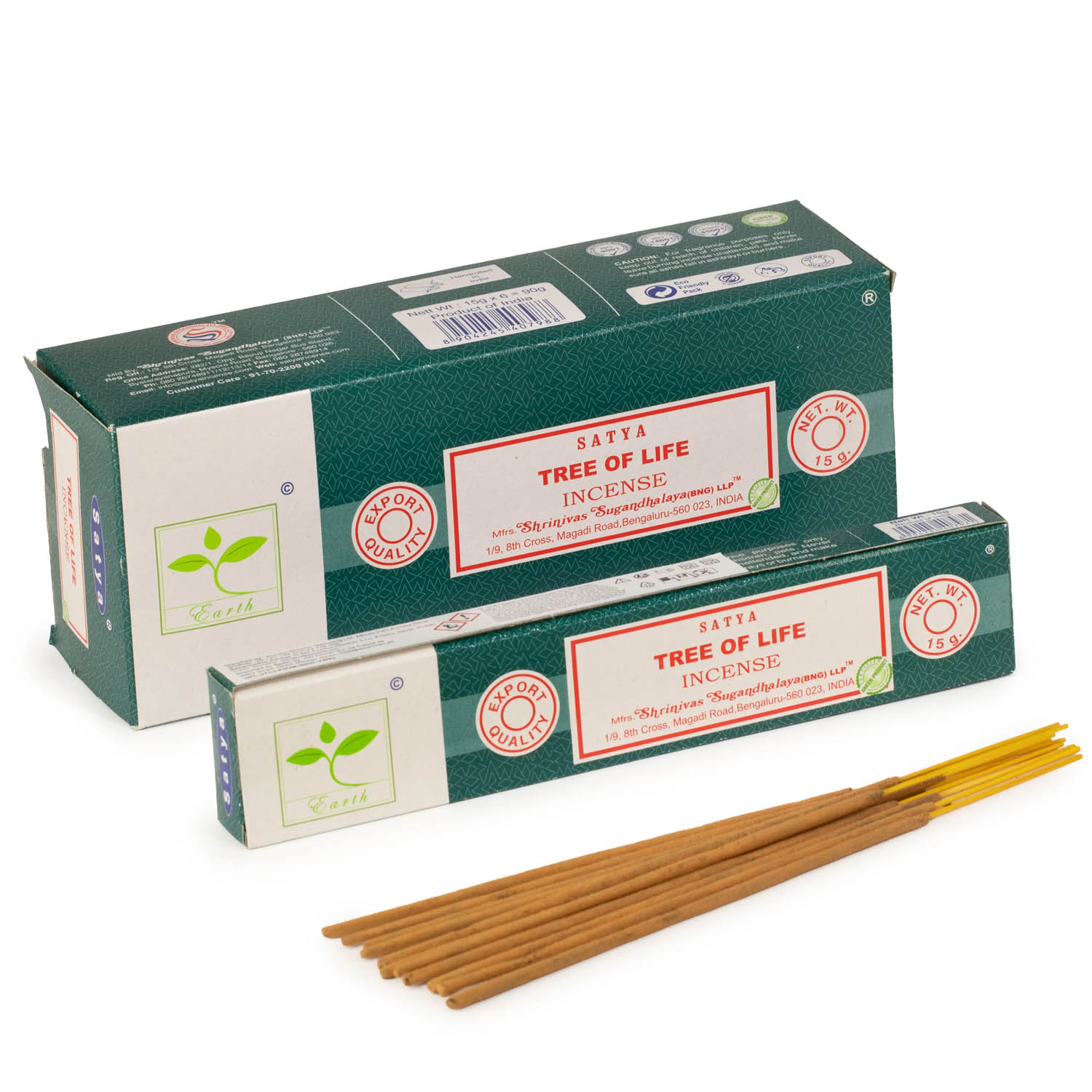 Satya Tree of Life Incense Sticks - 15g Hand-Rolled1