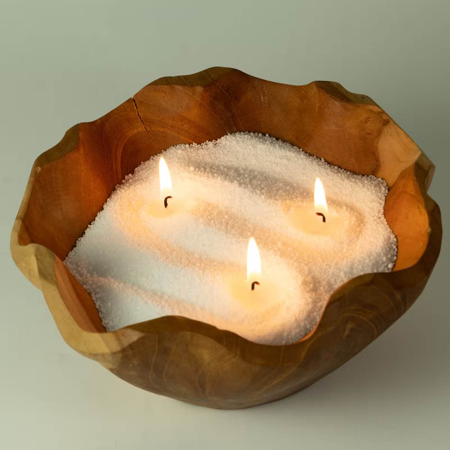 Regent Polo Scented Candle Sand - Cream Colour (300g)2