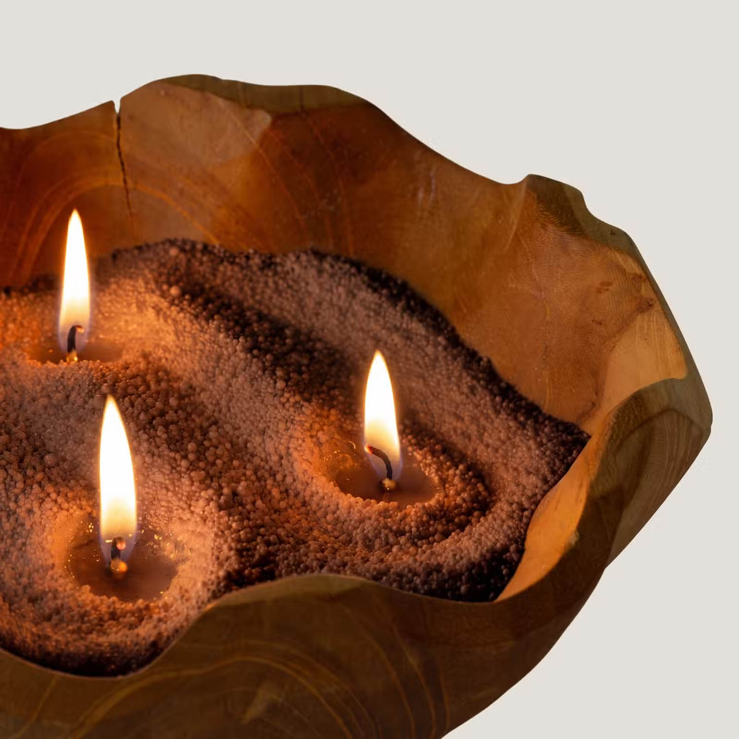 Millionaire Gold Scented Candle Sand - Chocolate Brown Colour (300g)2
