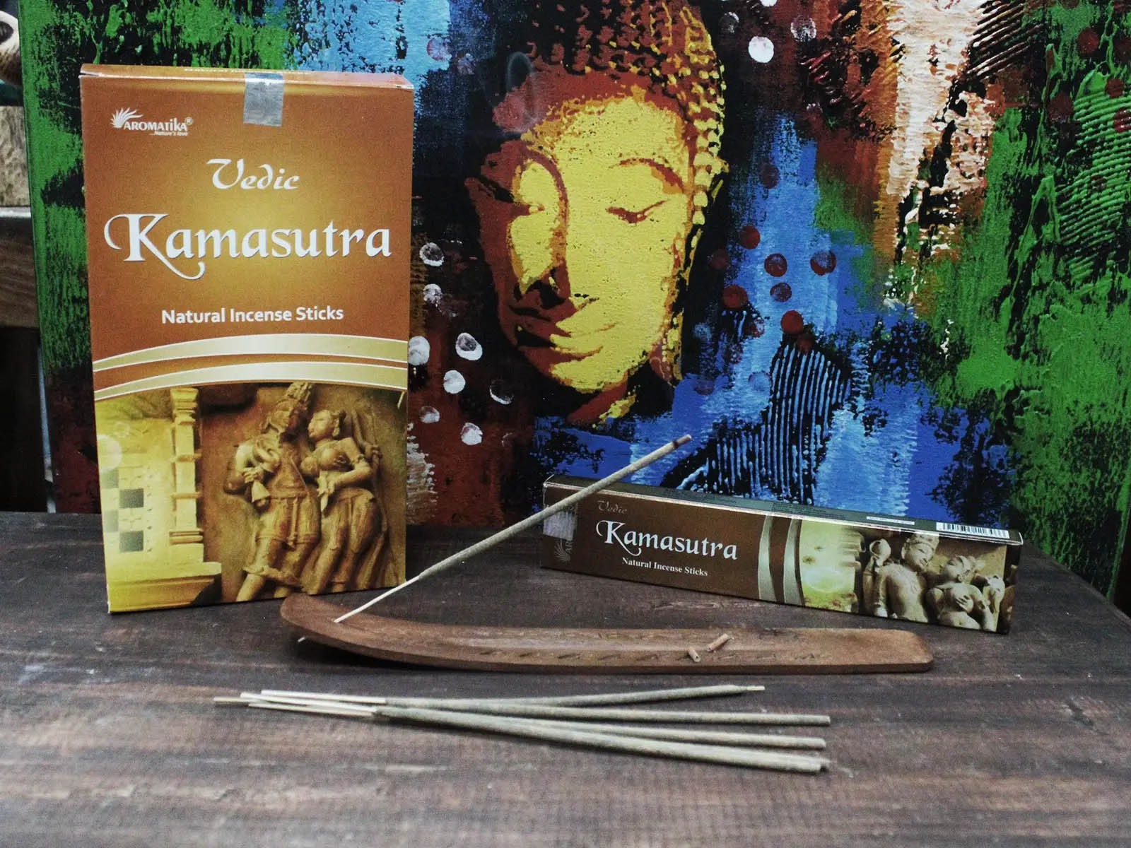 Aromatika Vedic Kamasutra Incense Sticks (15g)2