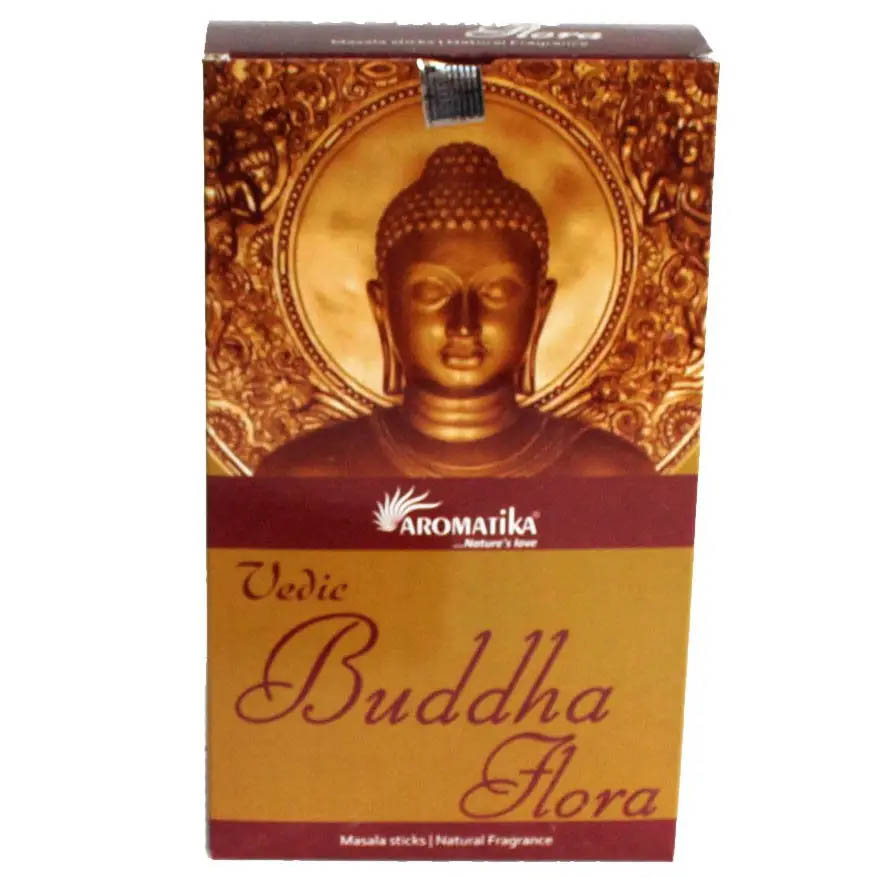 Aromatika Vedic Buddha Flora Incense Sticks (15g)1