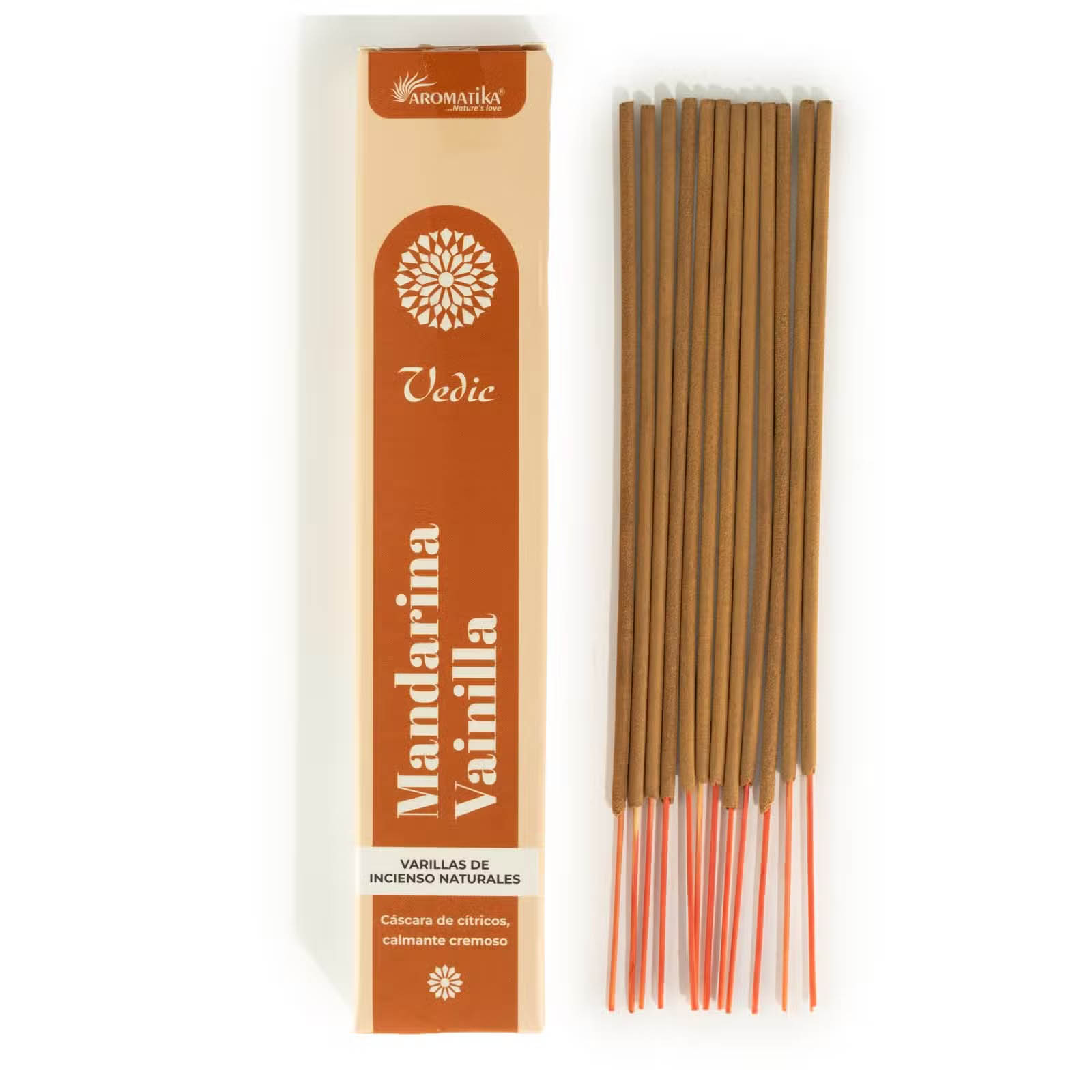 Aromatika Vedic Tangerine Vanilla Incense Sticks (15g)