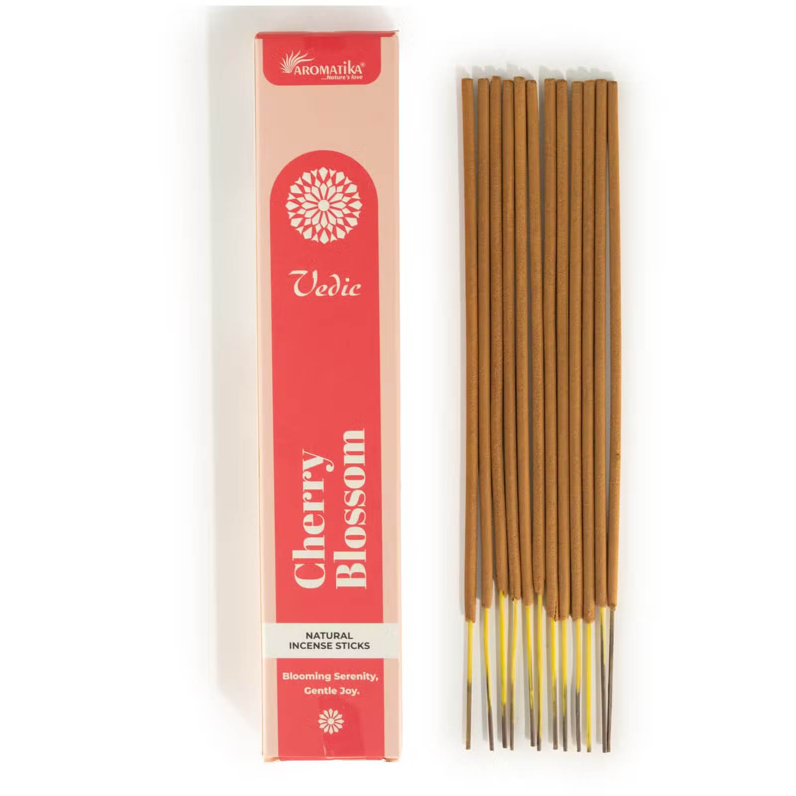 Aromatika Vedic Cherry Blossom Incense Sticks (15g)
