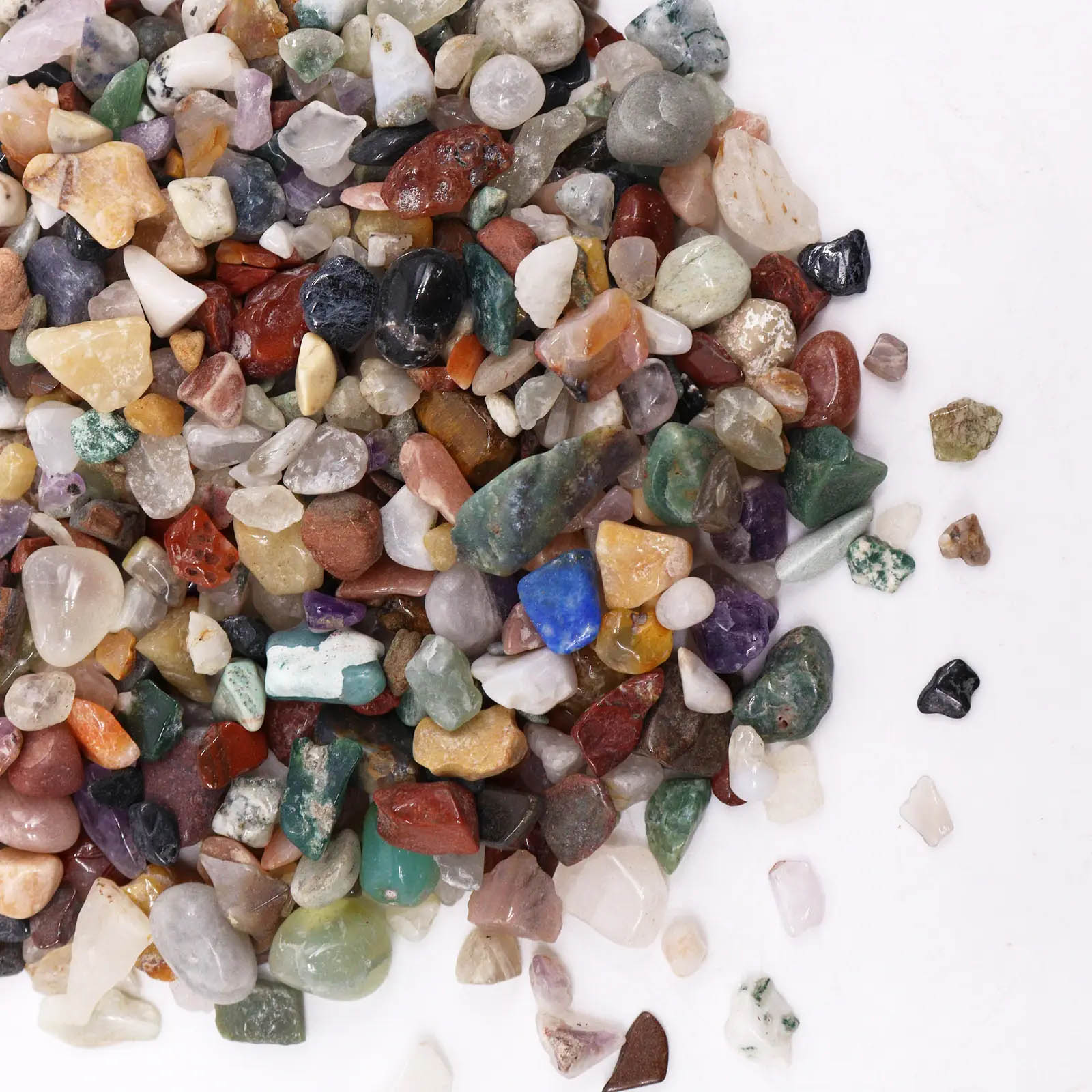 Mixed Natural Gemstone Chips - 5kg Bulk (5x 1kg Bags)1