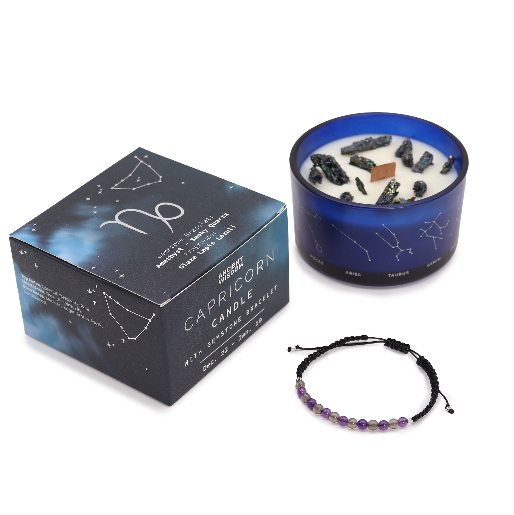 Capricorn Star Sign Self-Care & Fragrance Bundle1