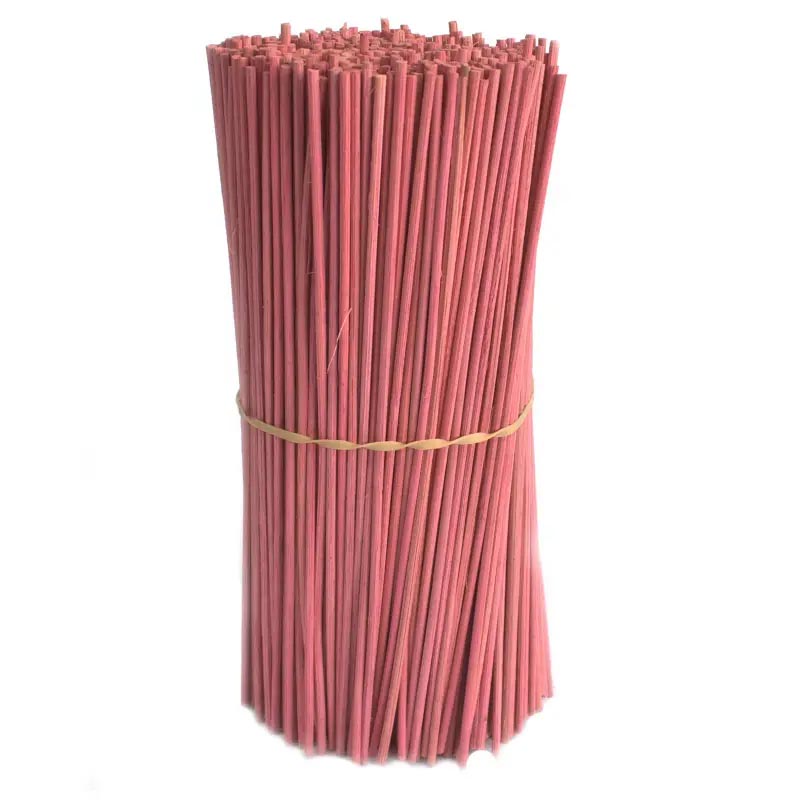 Pink Reed Diffuser Replacement Sticks - 25cm x 0.3cm (500g Pack)