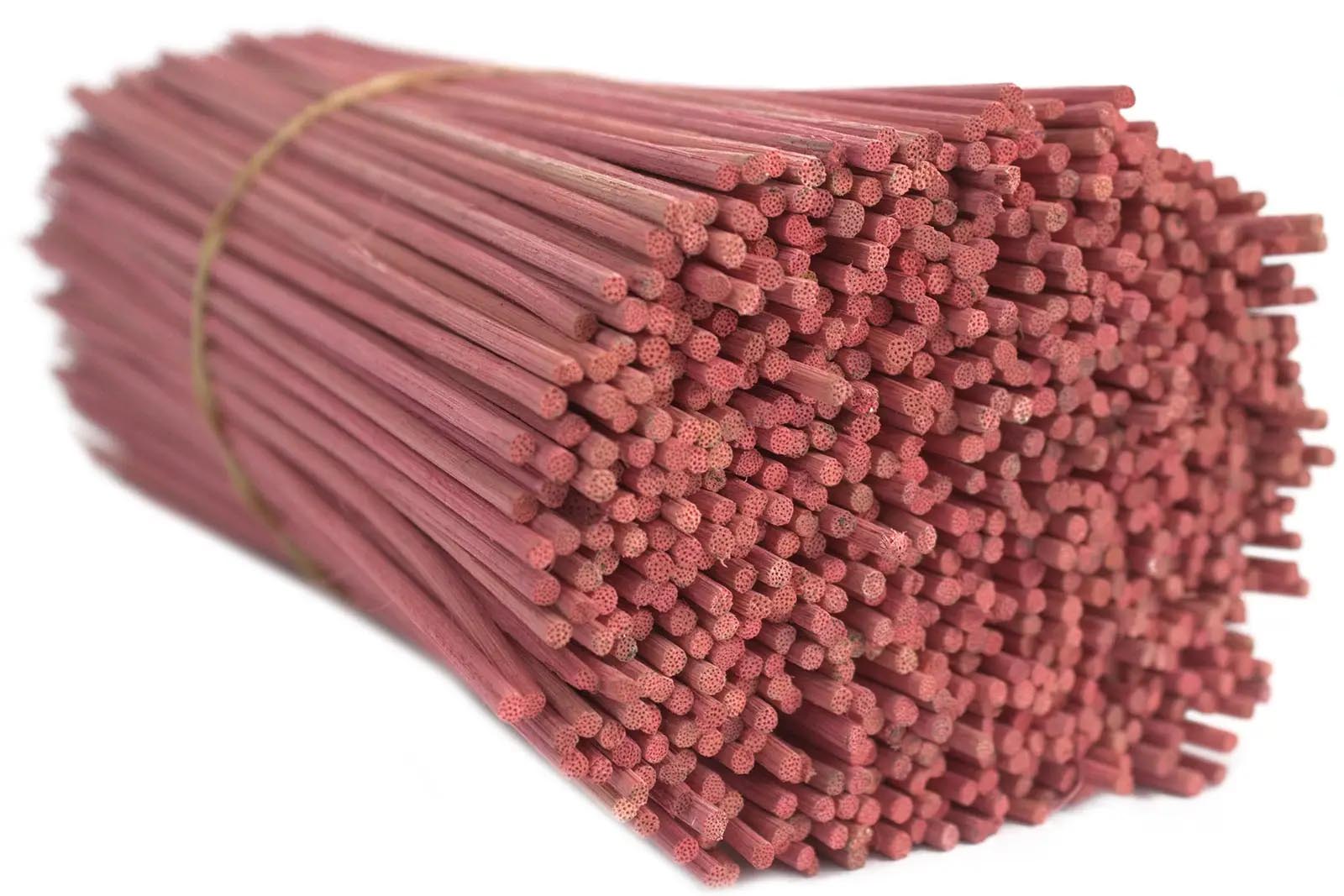 Pink Reed Diffuser Replacement Sticks - 25cm x 0.3cm (500g Pack)2