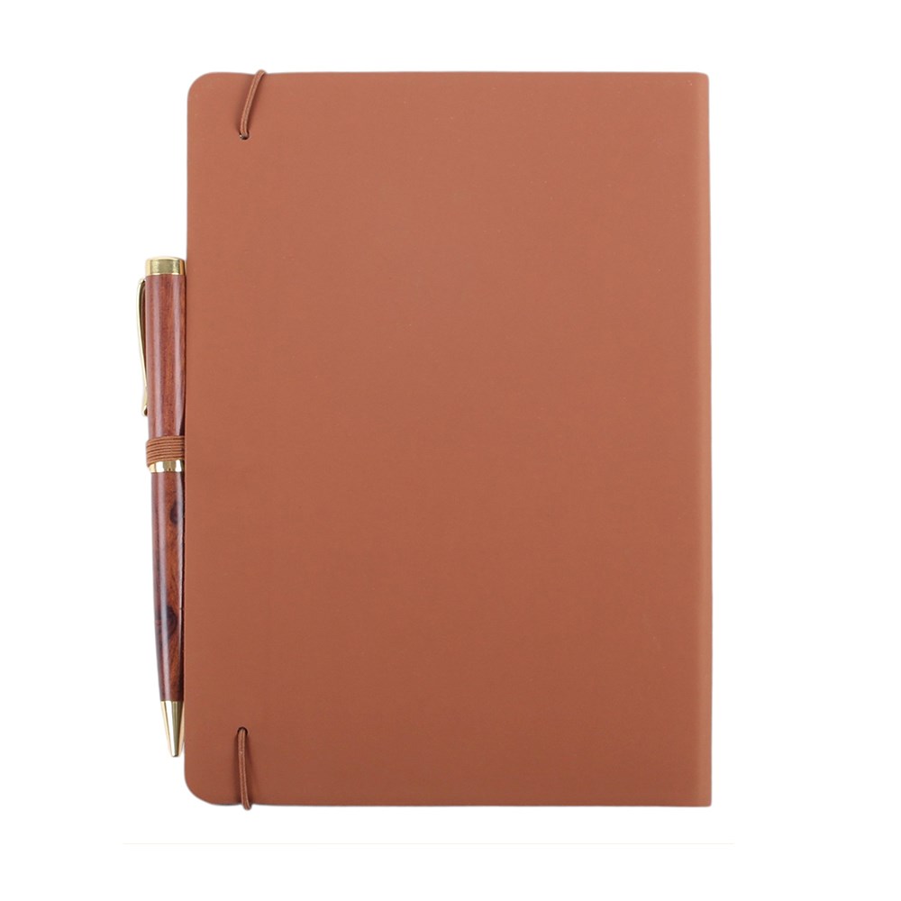 Celtic Shield Knot A5 Faux Leather Notebook with Pen2