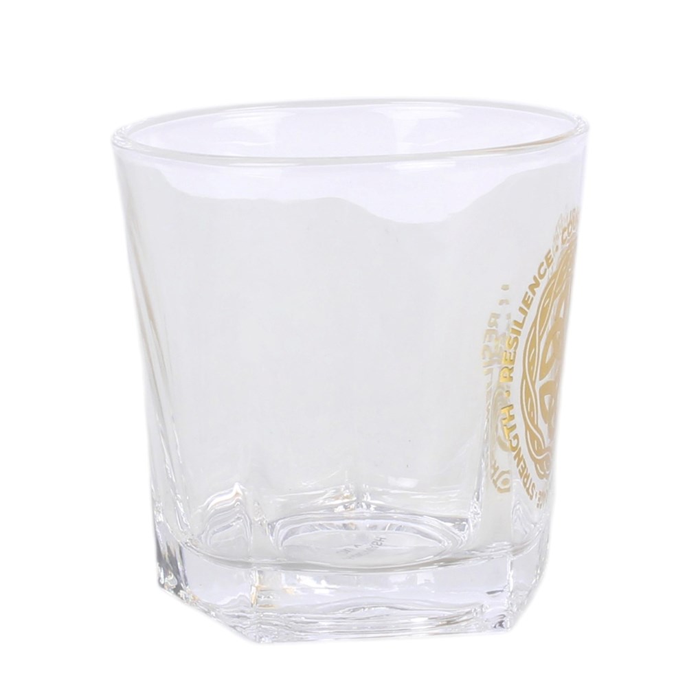 Celtic Shield Knot Lowball Glass & Coaster Set (210ml)2