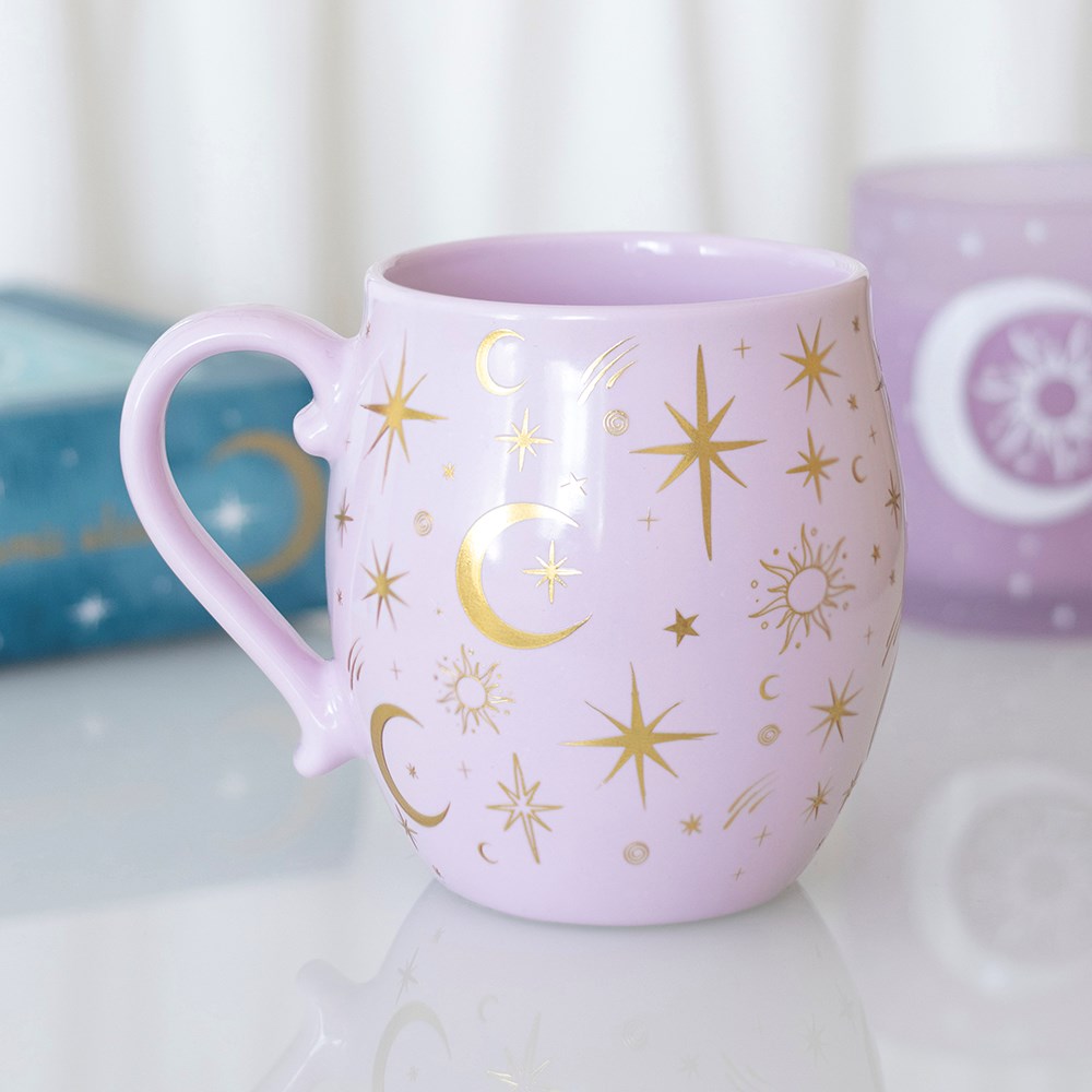 Purple Pastel Skies Celestial Mug (500ml)3