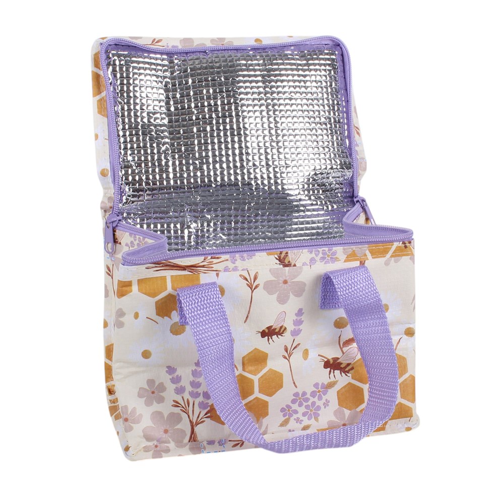 Reusable Foil-Lined Bee & Floral Lunch Bag1