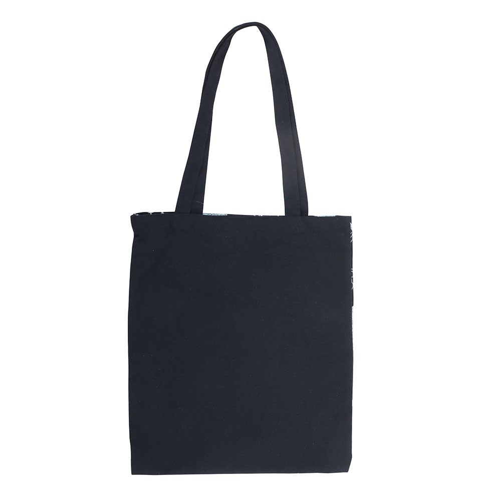 Blue Moon & Star Print Celestial Tote Bag2