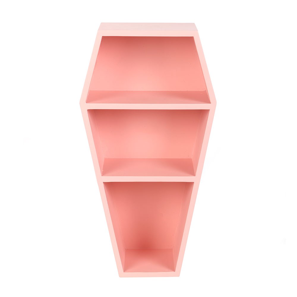 Small Pink Coffin Shelf (40cm)1