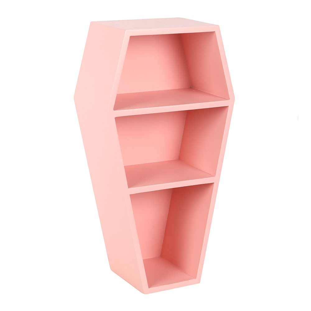 Small Pink Coffin Shelf (40cm)2